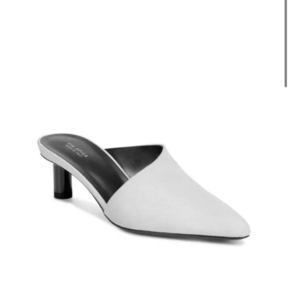 VIA SPRIGA Freya Asymmetrical Pointed Toe Mule